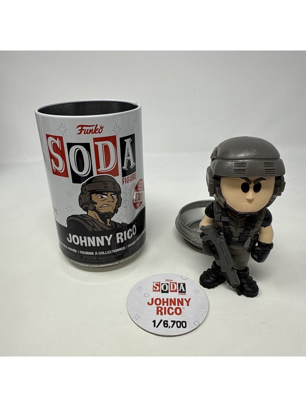 Funko Soda Johnny Rico – Starship Troopers – Common | 8,000 PCS – Join the Fight